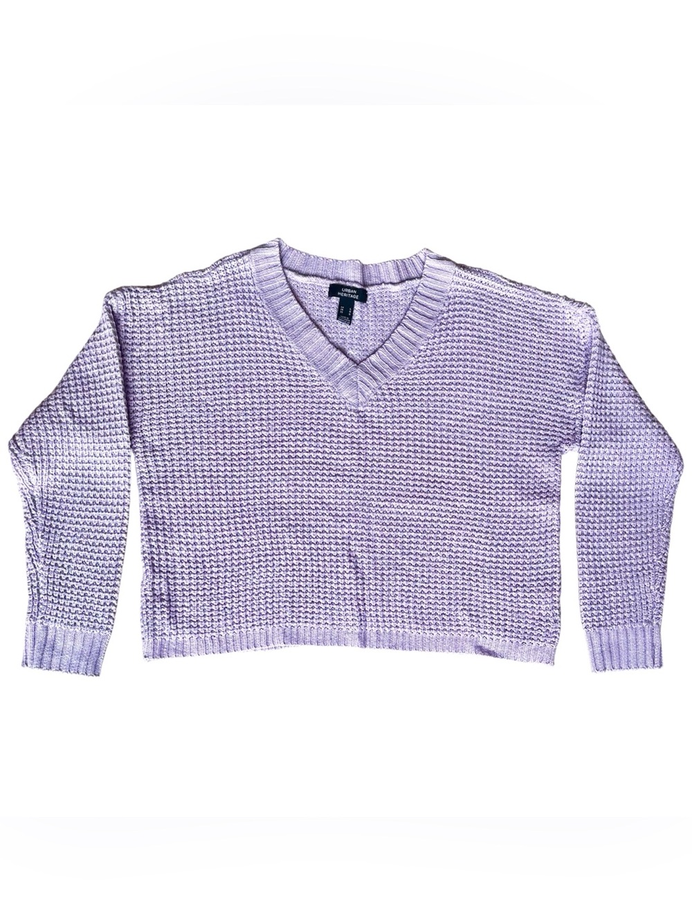 Lavender Knit Sweater NWOT